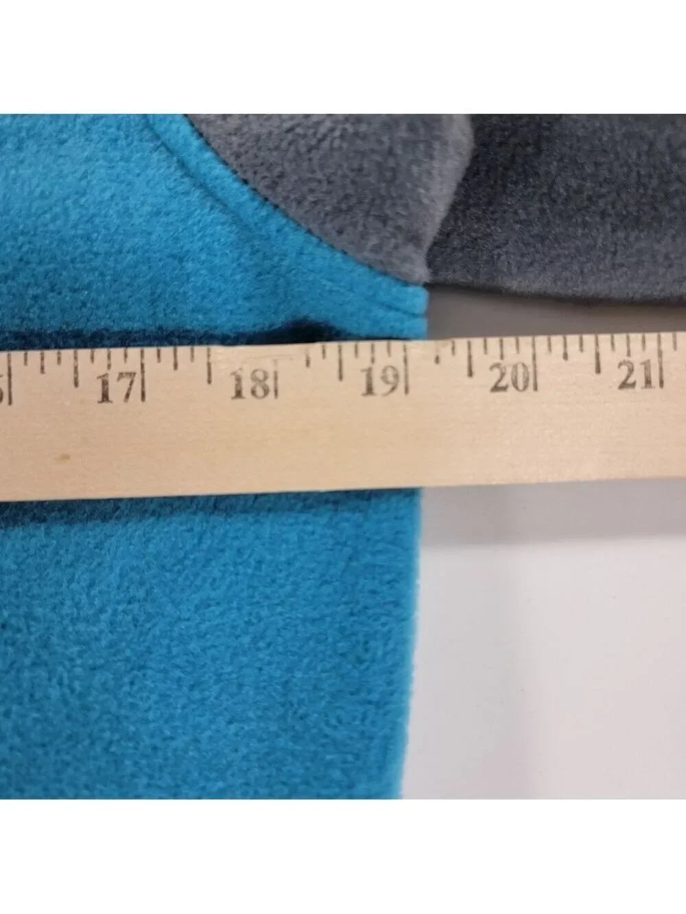 NEW Columbia Flattop Ridge Fleece Jacket Full Zip Blue Youth Large Mock Neck NWT